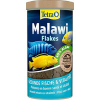 Produktbild von Tetra Malawi Flakes Fischfutter für pflanzenfressende Buntbarsche 1 l Dose - 1 l