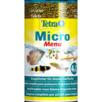 Produktbild von Tetra Micro Menu Fischfutter Granulat 100 ml - 6 x 100 ml