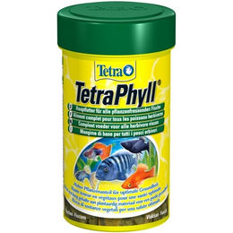 Tetra Phyll Vegan Flockenfutter für pflanzenfressende Zierfische 100 ml - 100 ml – Bild 1 von 5