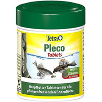 Produktbild von Tetra Pleco Tablets Nährstoffreiches Fischfutter für pflanzenfressende Bodenfische und Welse 58 Stück