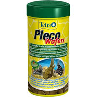 Produktbild von Tetra Pleco Veggie Wafers Fischfutter für Bodenfische und Welse ohne tierisches Protein 250 ml Dose - 250 ml