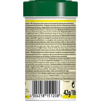 Produktbild von Tetra Pleco Veggie Wafers Fischfutter für Welse und Bodenfische ohne tierisches Protein 100 ml - 100 ml
