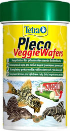 Produktbild von Tetra Pleco Wafers Fischfutter für Bodenfische und Welse ohne tierisches Protein 250 ml