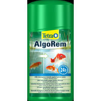 Produktbild von Tetra Pond AlgoRem zur Bekämpfung von grünem Wasser im Teich für Fische 250 ml - 250 ml