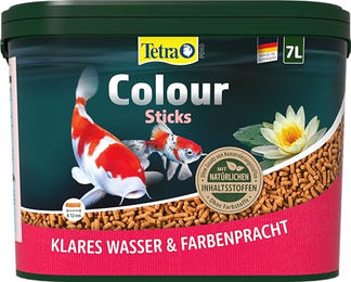 Tetra Pond Colour Sticks Color-Enhancing Teichfutter für Fische 7 kg Eimer - 1,87 kg – Bild 1 von 13