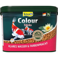 Produktbild von Tetra Pond Colour Sticks Color-Enhancing Teichfutter für Fische 7 kg Eimer - 1,87 kg
