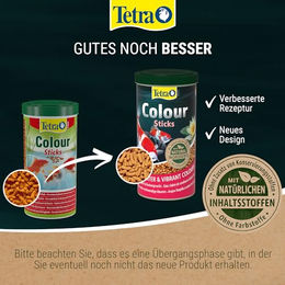 Tetra Pond Colour Sticks Fischfutter für Teichfische 1000 ml Dose - 1 l – Bild 1 von 13