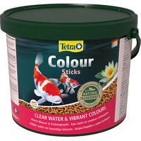 Produktbild von Tetra Pond Colour Sticks Fischfutter für Teichfische zur Farbintensivierung 10 L Eimer - 10 l