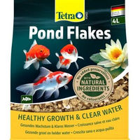 Produktbild von Tetra Pond Flakes Teichfischfutter Flocken für Fische 4 l - 4 l