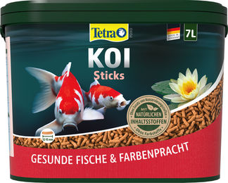Tetra Pond KOI Sticks Fischfutter für Teichfische 7 L - 7 l – Bild 1 von 12