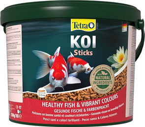 Tetra Pond Koi Sticks Schwimm-Sticks Fischfutter für Fische 10 Liter Eimer - 10 l – Bild 1 von 13