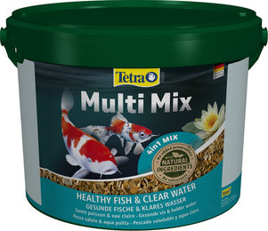 Tetra Pond Multi Mix Mehrkomponenten-Mix Fischfutter für Teichfische 10 l Eimer - 10 l – Bild 1 von 13