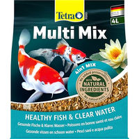 Produktbild von Tetra Pond Multi Mix Mehrkomponenten-Mix Fischfutter für Teichfische und Bodenfische 4 L - 4 l