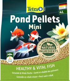Tetra Pond Pellets Mini Fischfutter für kleine und junge Teichfische 4 L - 4 l – Bild 1 von 13