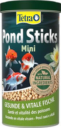 Tetra Pond Sticks Mini Schwimm-Sticks Fischfutter für Teichfische 1000 g Dose - 1 l – Bild 1 von 13