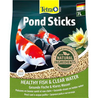 Produktbild von Tetra Pond Sticks Schwimm-Futter für Teichfische und Goldfische mit pflanzlichen Eiweißextrakten 7 L Beutel - 7 l