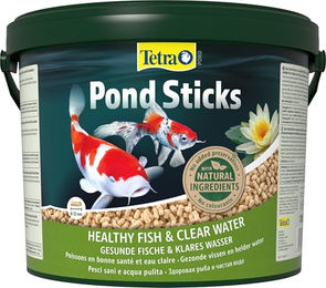 Tetra Pond Sticks Schwimm-Sticks Fischfutter für Teichfische 10 Liter Eimer - 10 l – Bild 1 von 13