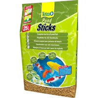 Produktbild von Tetra Pond Sticks Schwimm-Sticks Fischfutter für Teichfische mit pflanzlichen Eiweißextrakten 25 kg Beutel - 25 l