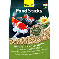 Produktbild von Tetra Pond Sticks Teichfischfutter Schwimm-Sticks mit pflanzlichen Eiweißextrakten 15 l - 15 l