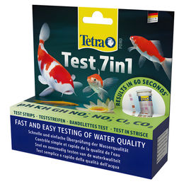 Produktbild von Tetra Pond Test 7in1 Teich Wasser Teststreifen 25 Stück