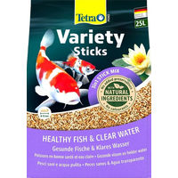 Produktbild von Tetra Pond Variety Sticks Mehrkomponenten-Mix Fischfutter für Teichfische 25 L - 25 l