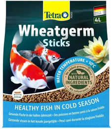 Produktbild von Tetra Pond Wheatgerm Sticks Schwimmfutter für Teichfische ohne tierisches Protein 4 l