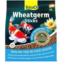 Produktbild von Tetra Pond Wheatgerm Sticks Schwimmfutter für Teichfische ohne tierisches Protein 4 l