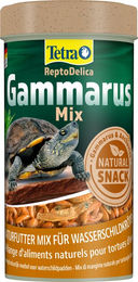 Tetra ReptoDelica Gammarus Mix Schildkrötenfutter mit Bachflohkrebsen und Anchovies 250 ml - 25 g – Bild 1 von 13