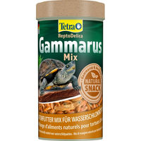 Produktbild von Tetra ReptoDelica Gammarus Mix Schildkrötenfutter mit Bachflohkrebsen und Anchovies 250 ml - 25 g