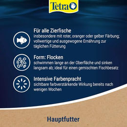 Tetra Rubin Flakes Fischfutter für Süßwasser ohne Konservierungsstoffe 1000 ml Dose - 1 l – Bild 1 von 13