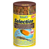 Produktbild von Tetra Selection Hauptfuttersorten 4in1 für Süßwasser-Zierfische 250 ml - 250 ml