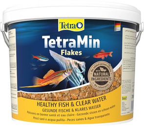TetraMin Flakes Fischfutter für Süßwasser ohne Farb- und Aromastoffe sowie Konservierungsstoffe 10 kg Dose - 10 l – Bild 1 von 10