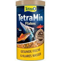 Produktbild von TetraMin Flakes Fischfutter für Süßwasserfische ohne Farb- und Aromastoffe sowie Konservierungsstoffe 1000 ml - 1 l