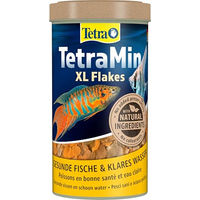 Produktbild von TetraMin XL Flakes Fischfutter in Flockenform für große Zierfische ohne Farb- und Aromastoffe sowie ohne Konservierungsstoffe 500 ml Dose - 500 ml