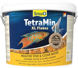 TetraMin XL Flakes Tetra Fischfutter für Süßwasser ohne Farb- und Aromastoffe sowie Konservierungsstoffe 10 L Eimer - 10 l – Bild 1 von 11