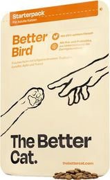 The Better Cat Super Premium Trockenfutter für Katzen Huhn und Pute Getreidefrei mit hohem Fleischanteil ohne Zucker 400g - 400 g – Bild 1 von 5
