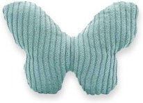 The Catery Katzenminze Kissen Schmetterling aus Bio-Baumwolle in Grün und Türkis – Bild 1 von 3