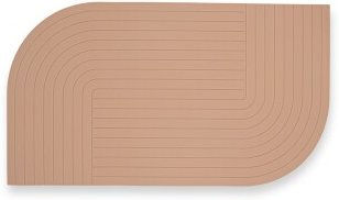 The Catery Napfunterlage aus Silikon in Beige – Bild 1 von 3