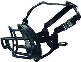 The Company of Animals Baskerville Ultra Maulkorb für Hunde aus Neopren Schwarz Größe 1 – Bild 1 von 2