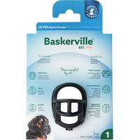 Produktbild von The Company of Animals Baskerville Ultra Muzzle Maulkorb für Hunde Schwarz Größe 1 - 1 Stk.