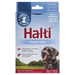 Produktbild von The Company of Animals Halti Erziehungshalsband Schwarz Größe 5 - 1 Stk.