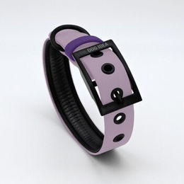 Produktbild von THE DOG IDEA Biothane Halsband für Hunde Lavendel Violett Größe S wasserfest