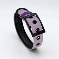 Produktbild von THE DOG IDEA Biothane Halsband für Hunde Lavendel Violett Größe S wasserfest