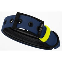 Produktbild von THE DOG IDEA Biothane Halsband für Hunde Navy Neon Gelb XXL wasserfest