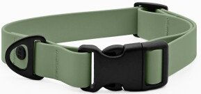 THE DOG IDEA Biothane Hundehalsband mit Klickverschluss Early Green Größe L wasserabweisend – Bild 1 von 2