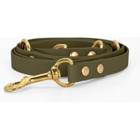 Produktbild von THE DOG IDEA Biothane Hundeleine wasserfest Gold Khaki