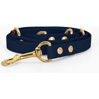 Produktbild von THE DOG IDEA Biothane Hundeleine wasserfest Gold Navy