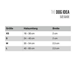 Produktbild von THE DOG IDEA Boho-Chic Hundehalsband aus Nylon Coral Größe L