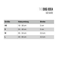 Produktbild von THE DOG IDEA Boho-Chic Hundehalsband aus Nylon Coral XS