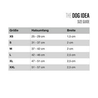 Produktbild von THE DOG IDEA Boho-Chic Hundehalsband aus Nylon Größe L